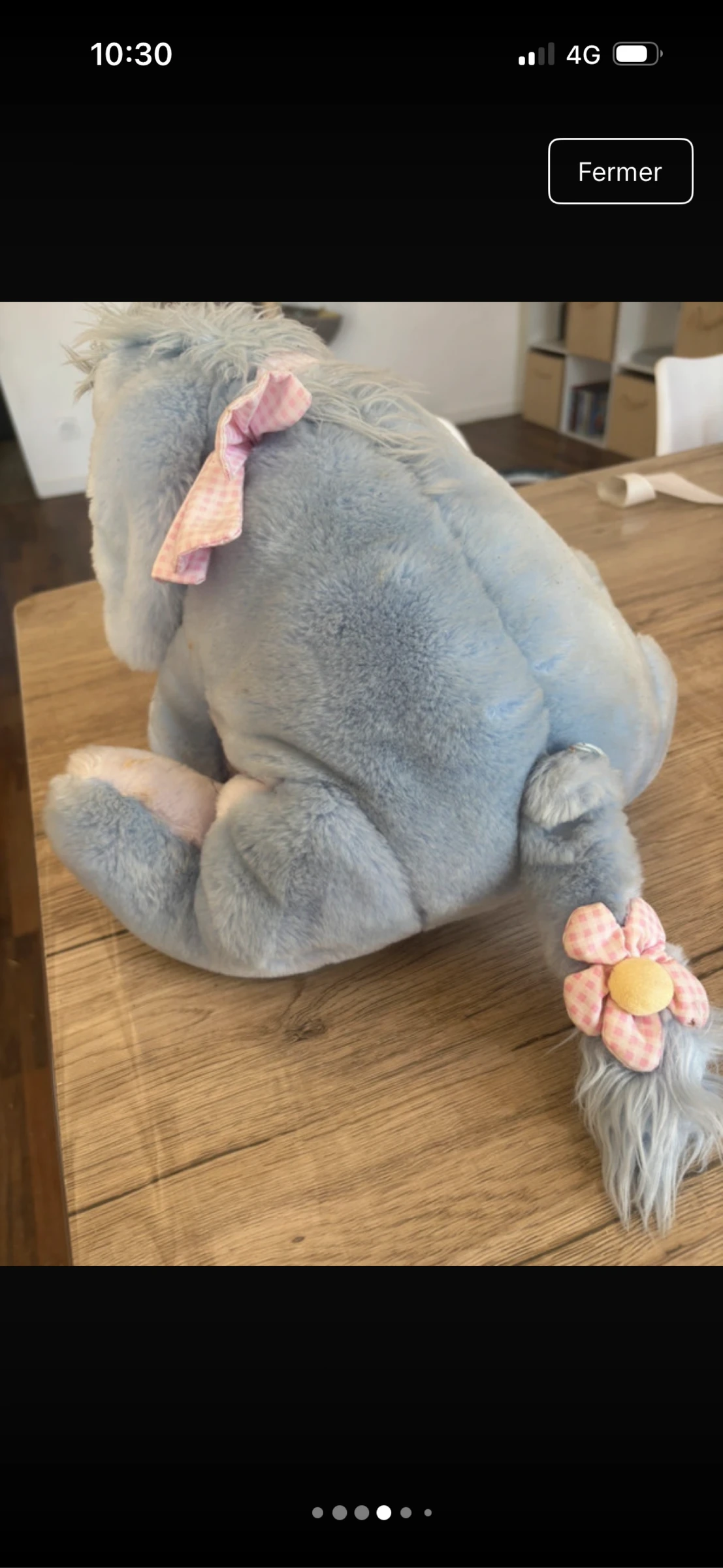 Pelúcia grande Bouriquet Ursinho Pooh, Disney Store – photo 4